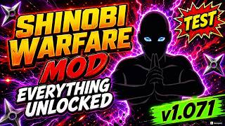 [TEST] Shinobi Warfare Mod Everything Unlocked 1.071 screenshot 3