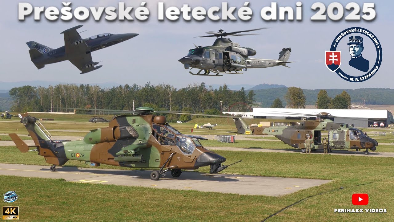 Prešovské letecké dni 2025 🇸🇰 ▲ Training Flights | Arrivals