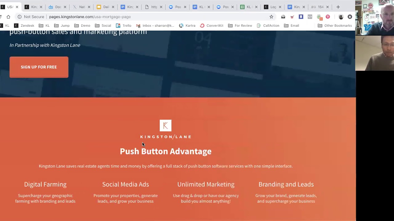 Kingston LaneUSA Mortgage partnership intro with Sharran Srivatsaa