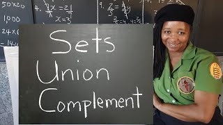 PEP Maths Sets. Union of Sets. Complement of Sets. Grade 5 Mathematics. Primary Exit Profile Exam