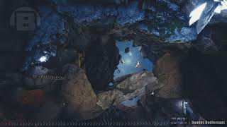 Crystal Cave Bridge | Battlemap Demo | Beneos Animated RPG Maps