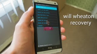 Wil Wheaton Recovery [Install and Root] Your HTC One screenshot 3