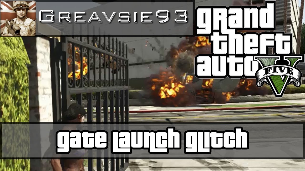 GTA V - Gate Launch Glitch