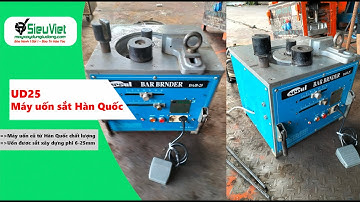Máy uốn sắt UD25 Seoul Hàn Quốc cũ