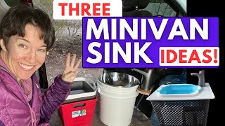 3 Unique Minivan Sink and Grey Water Ideas to Make Van Life and Camping More Enjoyable!