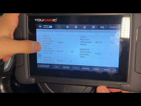 How To Check Fuel Pressure Using Youcanic Obd-Ii Scanner On A Porsche