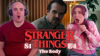 Stranger Things 1x4 | 'The Body' | (HIS First Time Watching) REACTION