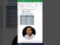 Ingresa datos en una tabla y actualiza otra de forma automática en Excel