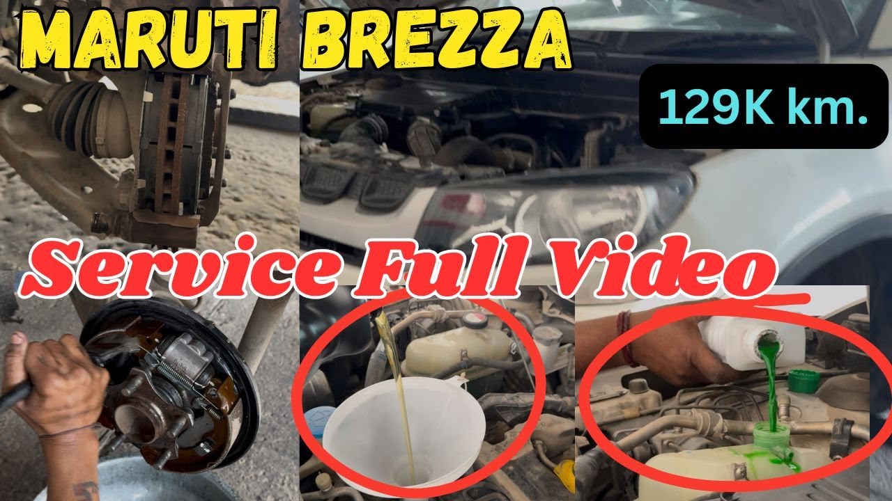 Maruti Brezza Service Video