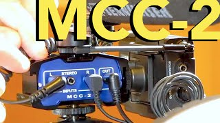 Beachtek Kamkit & MCC-2 DSLR audio mixer Review - IEBA.com - Dallas Video Production