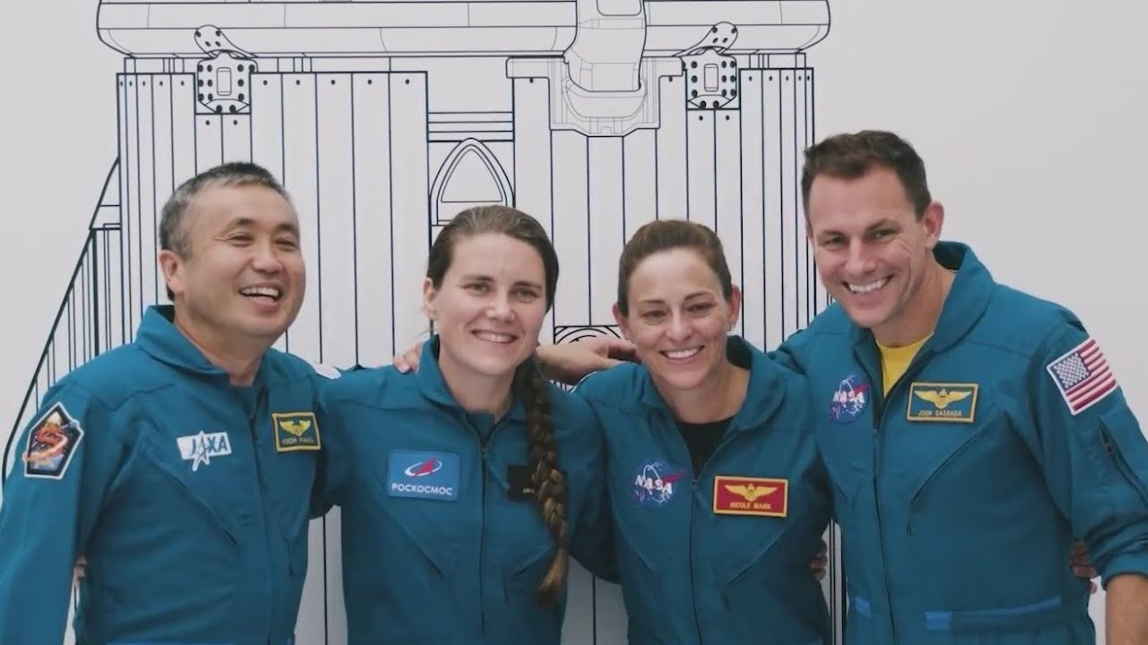 1st Native American, Russian cosmonaut among crew headed toward International Space Station