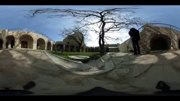 A 360° video - Suceava Fortress - part 2 - the courtyard