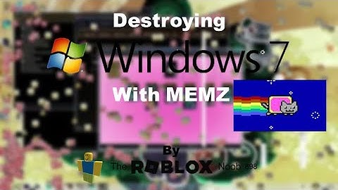 Destroying Windows 7 Pro with MEMZ