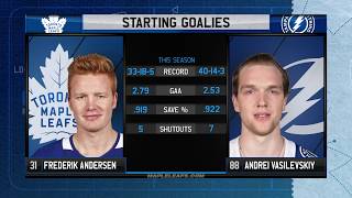 Molson canadian leafs game day: toronto at tampa bay - march 20, 2018