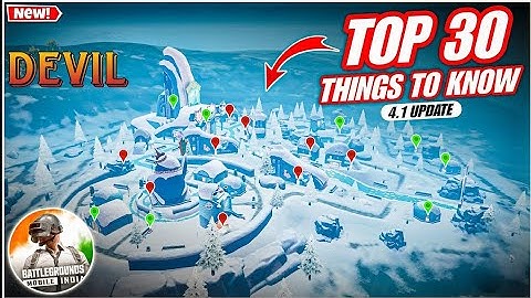Everything About BGMI 4.1 Update😍Top 30 Things/Tips You MUST Know | Frosty Funland Event GUIDE.