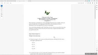 BUS 330 Week 4 Lecture Video June 27