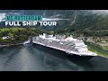 9min rotterdam ship tour holland america