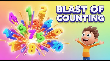 Blast of Counting Song | Learn Numbers 1–10 3D Animation | Kids Counting Song | Toon Beats Studio