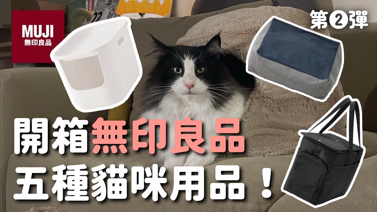和那堤開箱：無印良品五種貓咪用品 EP158