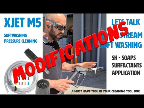 M5 Xjet Modifications | Such a Great Soft Washing Accessory