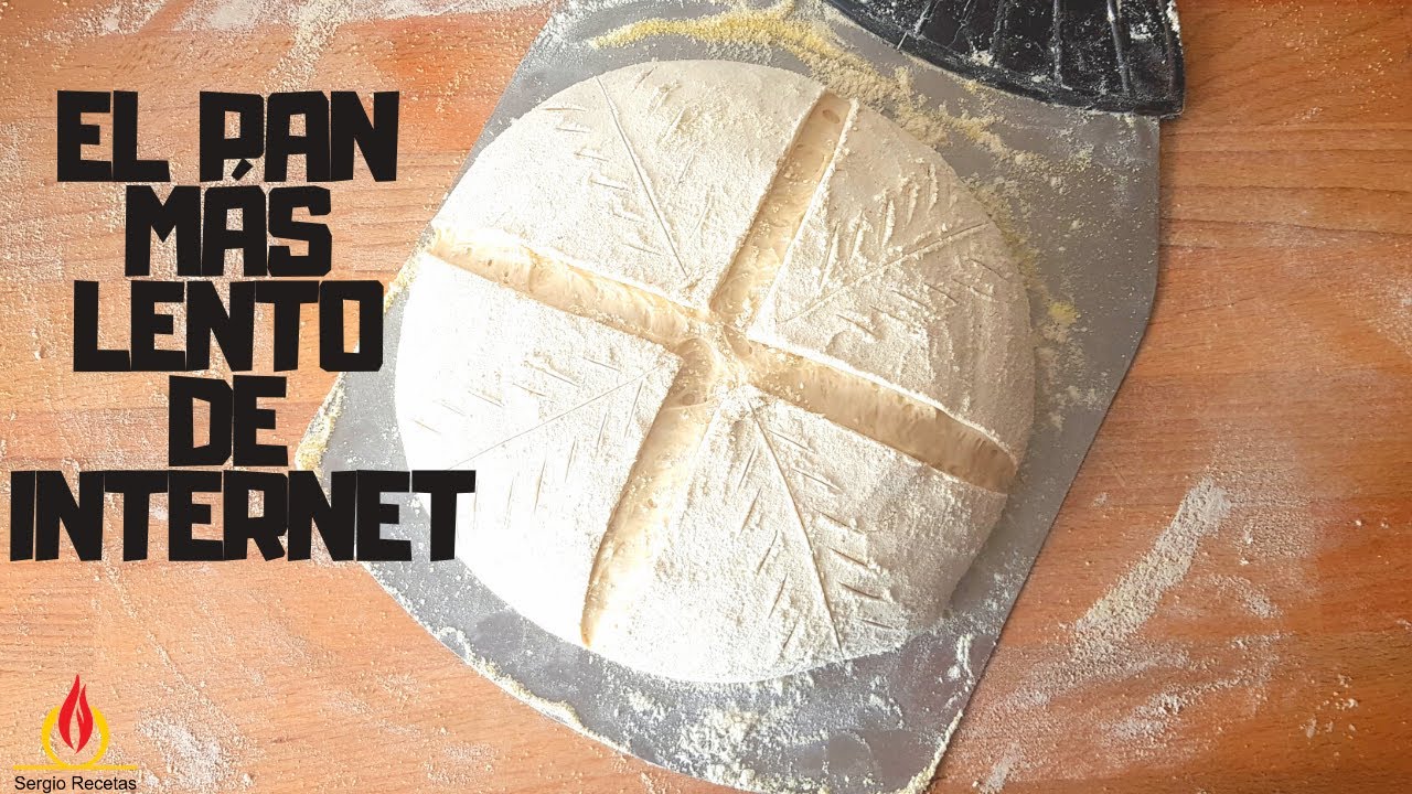 EL PAN CASERO DE MASA MADRE MÁS LENTO DE INTERNET. Escuela de panadería