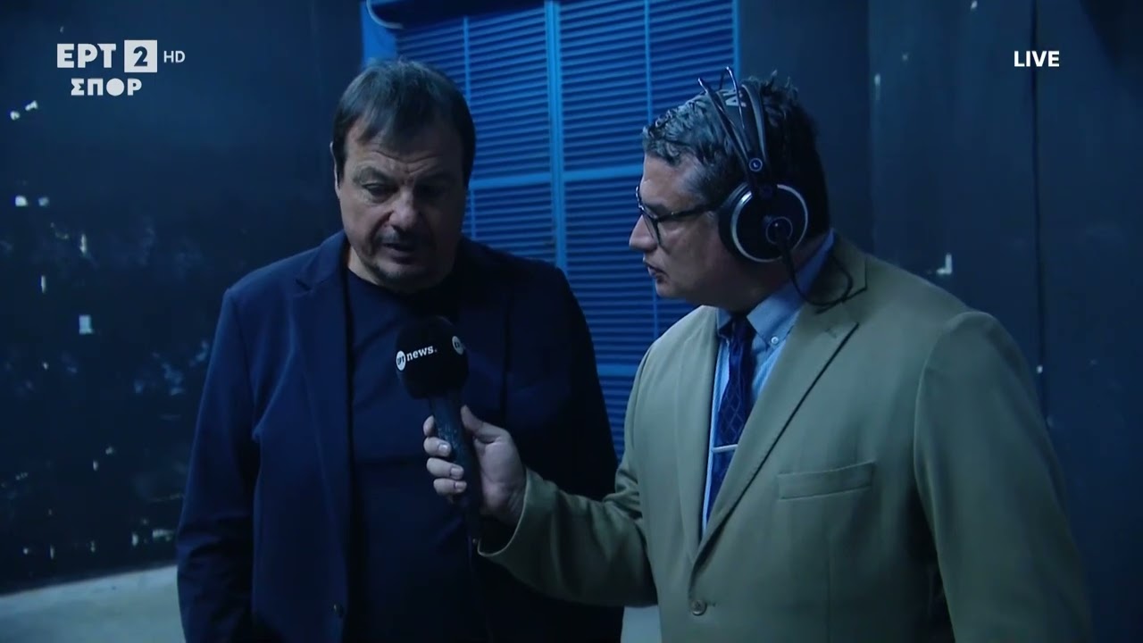 Οι δηλώσεις του Εργκίν Αταμάν στην ΕΡΤ μετά το ματς κόντρα στον ΠΑΟΚ