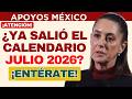 ¿Ya salió el calendario Pensión Bienestar Julio 2026? 🚨