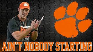 CLEMSON FOOTBALL  FALL CAMP | DABO SAYS AIN'T NOBODY STARTING