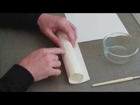 ქაღალდის ბოჭკოების მიმართულების განსაზღვრის წესი