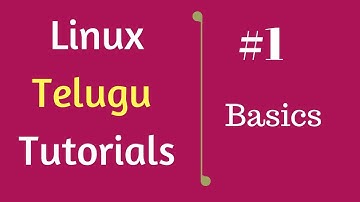 #1 linux basics Telugu Tutorials