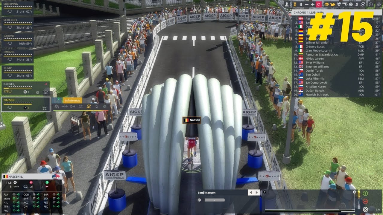 PRO CYCLIST #15 - Stage Racer / Puncher on Pro Cycling Manager 2019