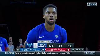 Jayvon Graves vs Miami OH 25 PTS                  1.11.20