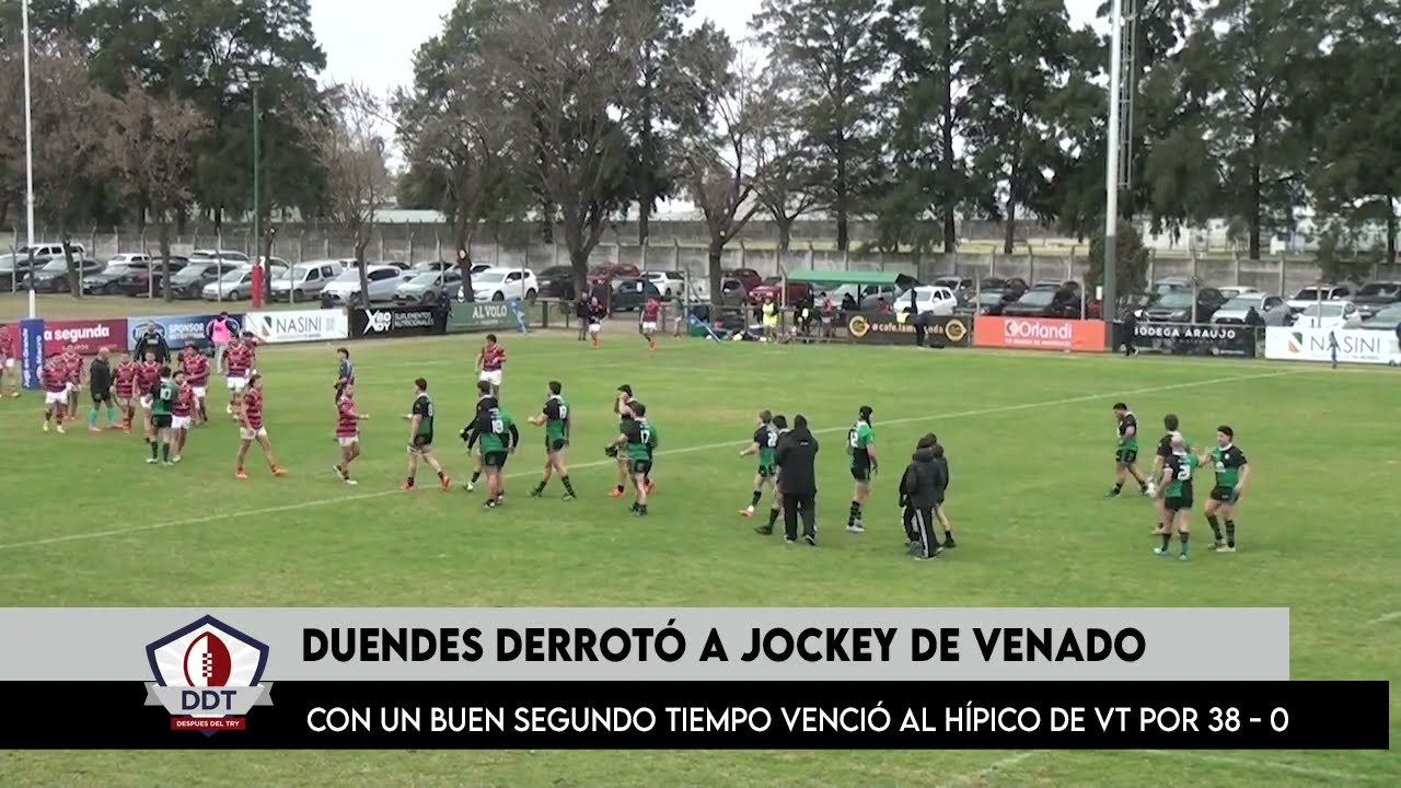 Duendes venció a Jockey de Venado y acorta distancias con la punta