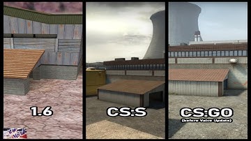 CSGO: The Phases of de_nuke (before major update)
