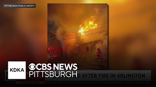 Multiple people displaced after massive fire in Pittsburgh neighborhood