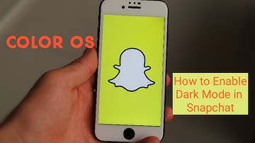 Snapchat Dark Mode