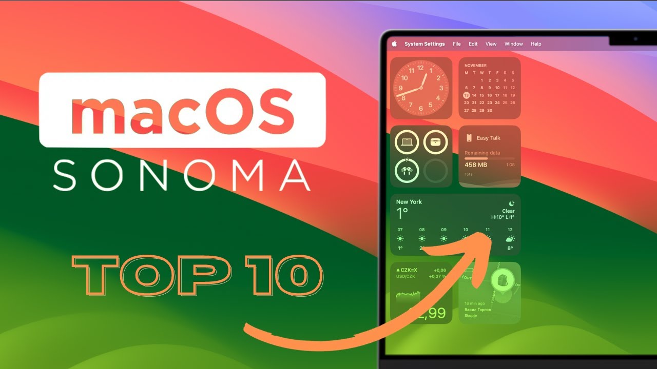 10 Best (My Favourite) MacOS Sonoma Features - YouTube