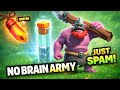 EASIEST 😳 NO-BRAIN Spam Army for Legend Mode and War ?! | Buffed Life Gem + Thrower + Totem