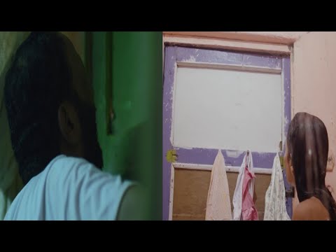 قفشته بيبص عليها و هي بتستحمي شوف عملت فيه ايه 