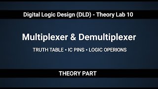 Lab #10 | Digital Logic Design (DLD) – Multiplexer & Demultiplexer | Theory Part