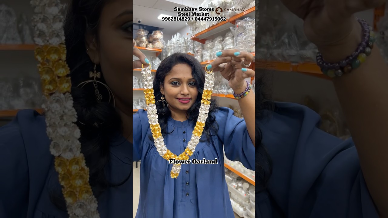 German Silver Garland 