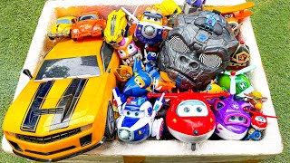 TRANSFORMERS in REAL Life Car: Giant Bumblebee Superhero Robot Adventure | Stopmotion Rise of BEASTS