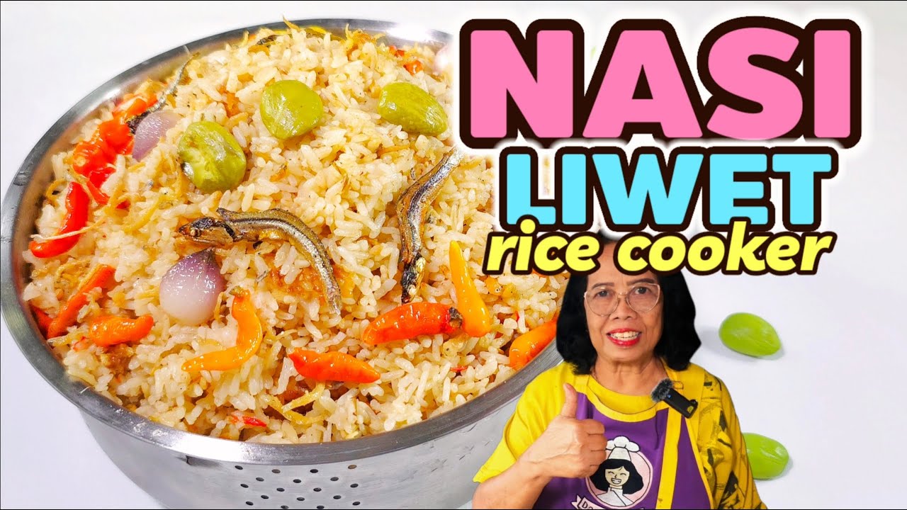 NASI LIWET GURIH MEDOK WANGI DAN PULEN  -- RESEP NASI LIWET RICE COOKER