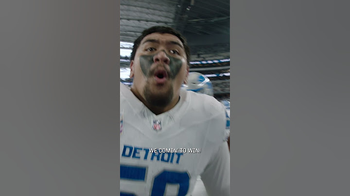 Penei Sewell's INTENSE pregame speech against the Cowboys! | Detroit #Lions #shorts