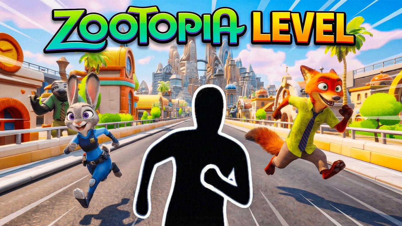 Immersive Interactive Warm Up丨Zootopia Escape Edition |  Easy Daily Routine | Full Body #15