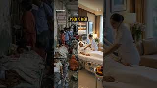 same world. Different realities#viral #poor #rich #youtubeshorts #duet