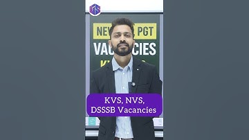Big Job Openings 📣Coming in Teaching | KVS NVS DSSSB TGT/PGT Computer