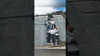 The Craziest Jail Escape We've Done #challenge #shorts #teamwork