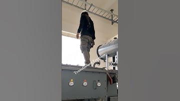 2000kva transformer Erection work #transformers #electrical