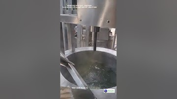 Nồi nấu thực phẩm 50 lít, gia nhiệt gián tiếp có khuấy - Điện Cơ Xanh 0984467870